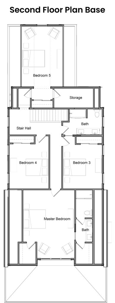 second floor base plan